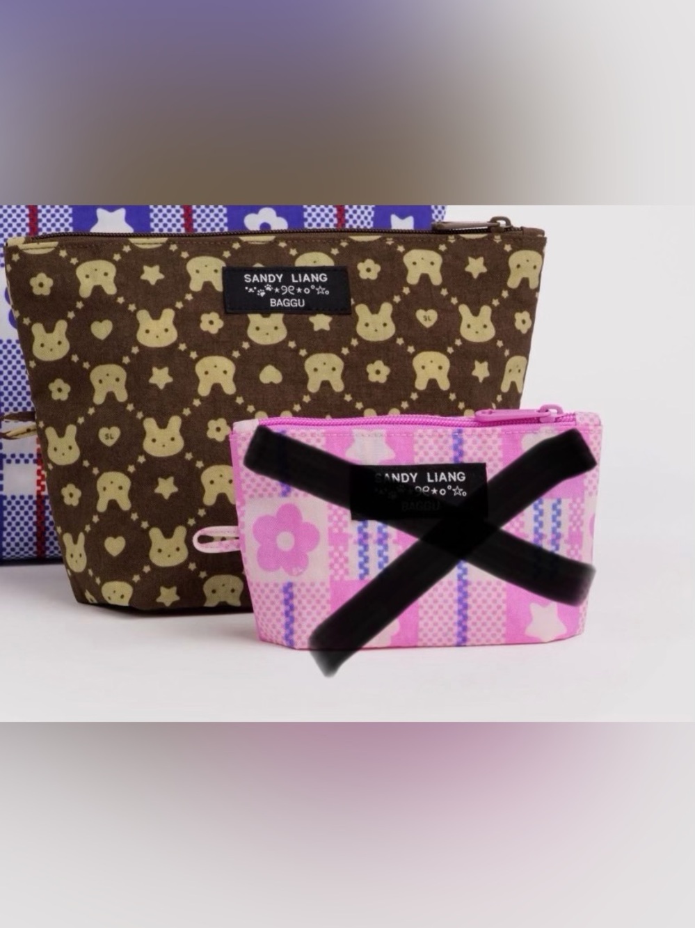 BAGGU X Sandy Liang Medium Go Pouch🐰